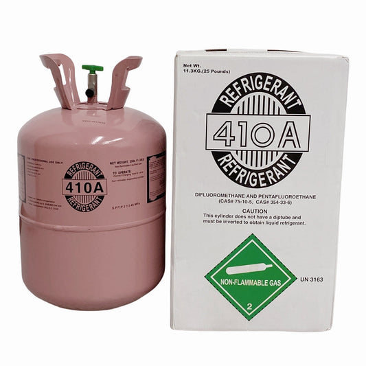 25Lb R410A / R-410A Refrigerant Gas Cylinder for AC & Heat Pumps