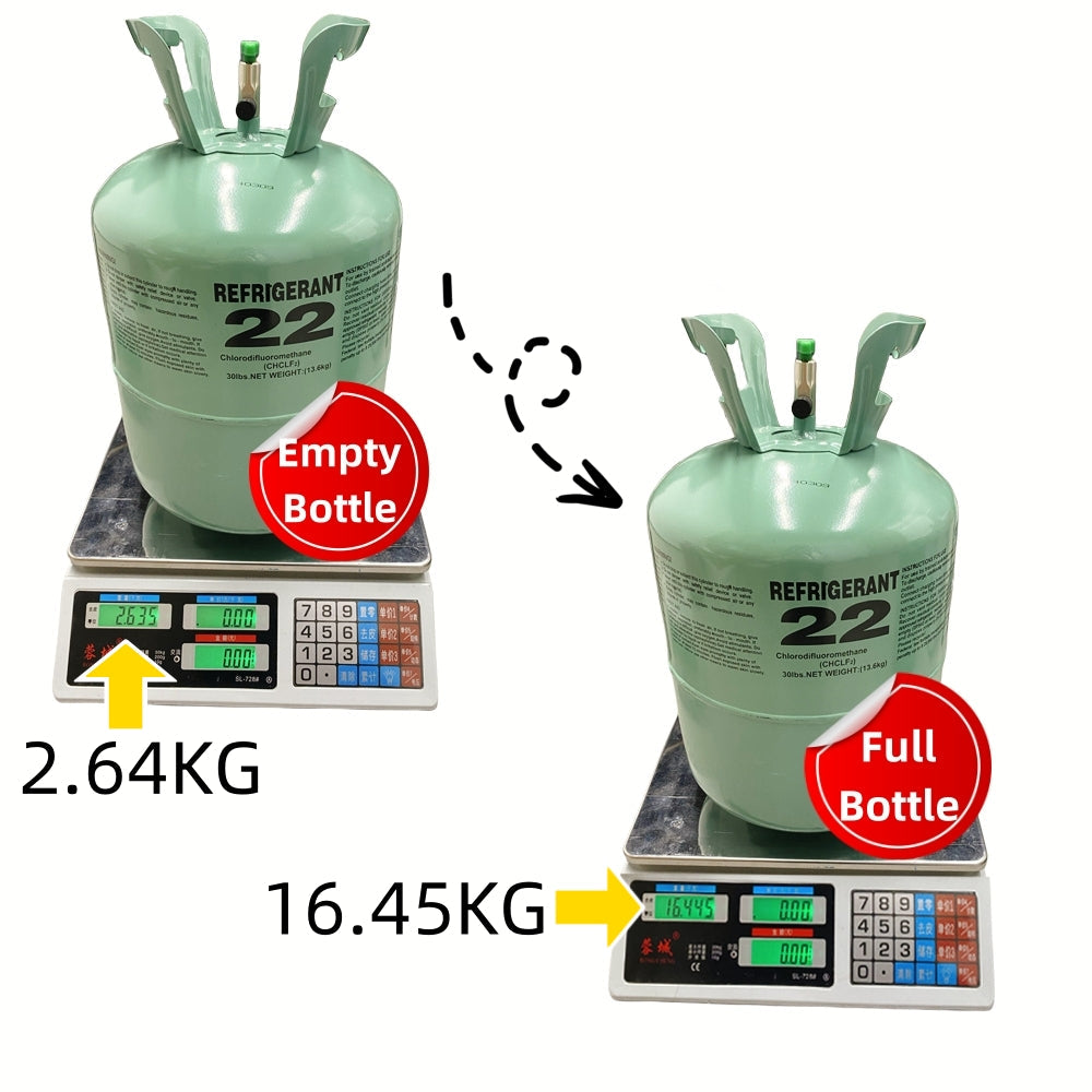 30Lb R22 / R-22 Refrigerant Gas Cylinder for Existing HVAC Systems