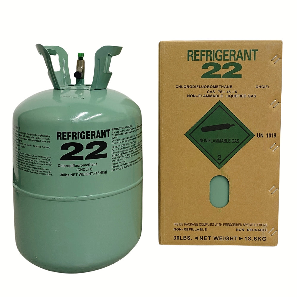30Lb R22 / R-22 Refrigerant Gas Cylinder for Existing HVAC Systems