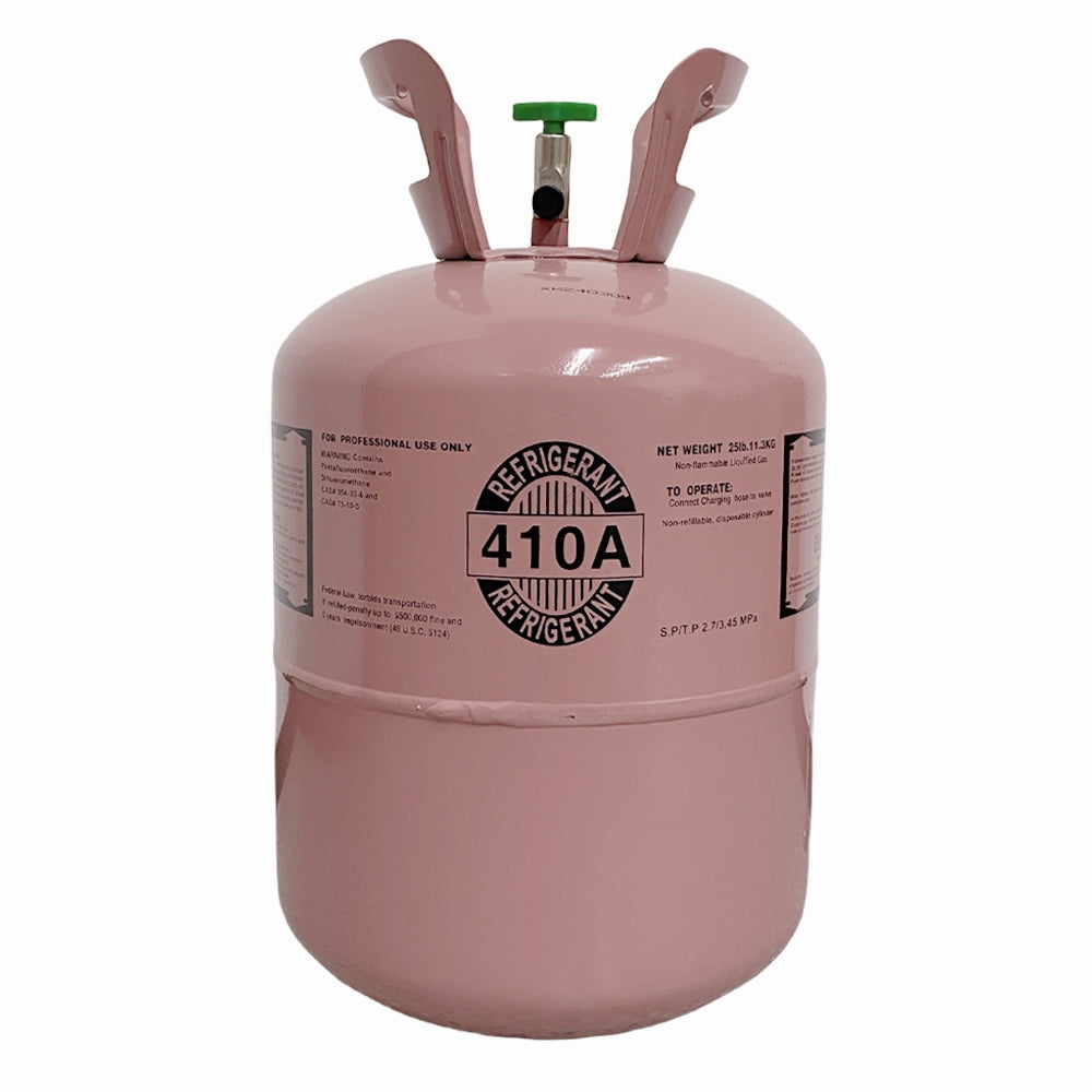 25Lb R410A / R-410A Refrigerant Gas Cylinder for AC & Heat Pumps