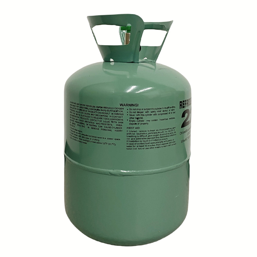 30Lb R22 / R-22 Refrigerant Gas Cylinder for Existing HVAC Systems