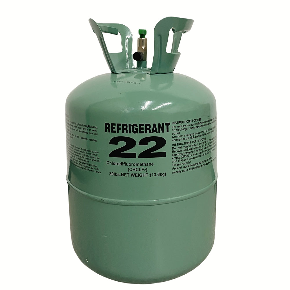 30Lb R22 / R-22 Refrigerant Gas Cylinder for Existing HVAC Systems