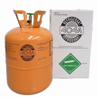 24Lb R404A / R-404A Refrigerant Gas Cylinder for Commercial Refrigeration