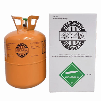 24Lb R404A / R-404A Refrigerant Gas Cylinder for Commercial Refrigeration