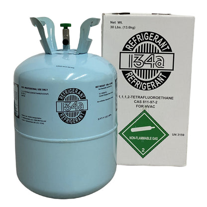 30Lb R134a / R-134a Refrigerant Gas Cylinder for Automotive AC