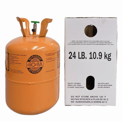 24Lb R404A / R-404A Refrigerant Gas Cylinder for Commercial Refrigeration