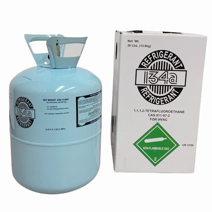 30Lb R134a / R-134a Refrigerant Gas Cylinder for Automotive AC