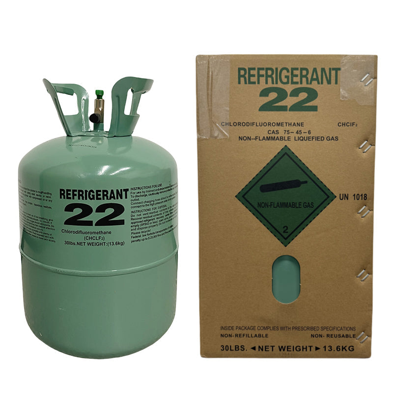 30Lb R22 / R-22 Refrigerant Gas Cylinder for Existing HVAC Systems