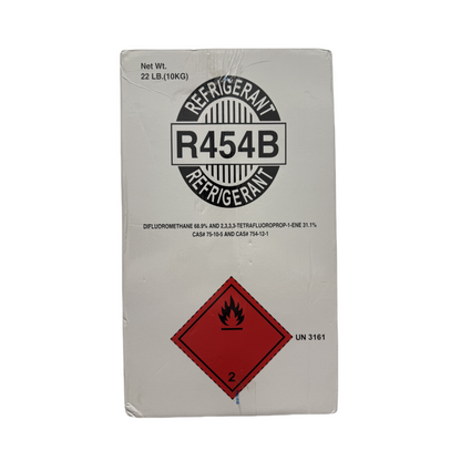22Lb R454B / R-454B Refrigerant Gas Cylinder for HVAC Systems