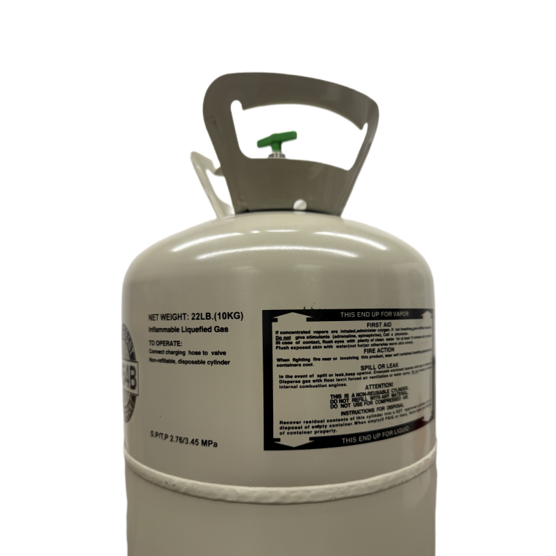 22Lb R454B / R-454B Refrigerant Gas Cylinder for HVAC Systems