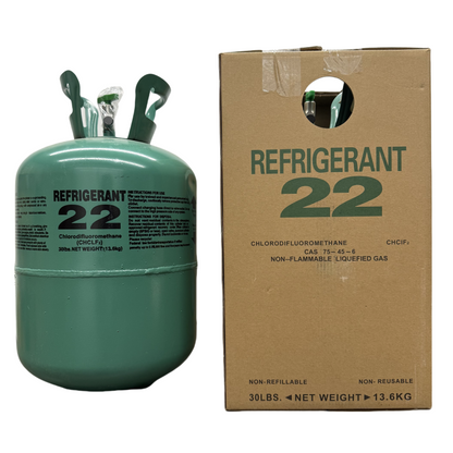 30Lb R22 / R-22 Refrigerant Gas Cylinder for Existing HVAC Systems