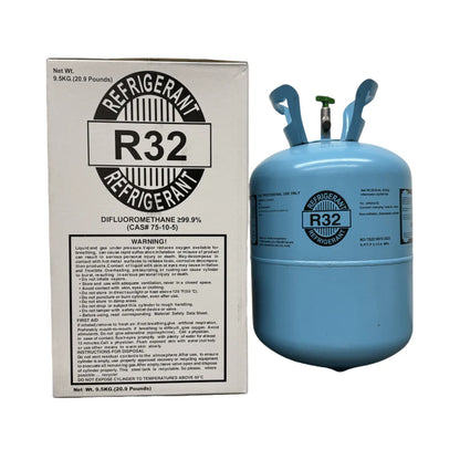 20.9Lb R32 / R-32 Refrigerant Gas Cylinder for AC & Heat Pumps