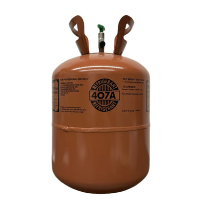 25Lb R407A / R-407A Refrigerant Gas Cylinder for Commercial Refrigeration Systems